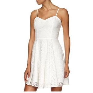 Women's Cotton On White Lace Dress, Size Small